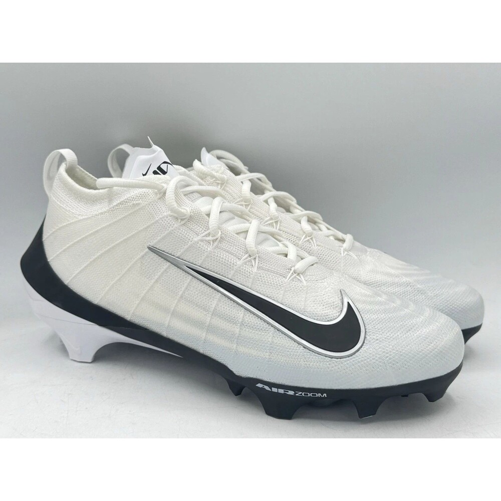 Nike Zoom Air Vapor Elite 1 Football Cleats Men 12 Wide White HV2724-100 NEW